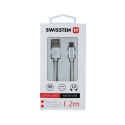 Swissten Textile Universal Micro USB Data and Charging Cable 1.2m