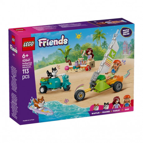 LEGO® Friends Surfikoerad ja motorolleriseiklus 42641