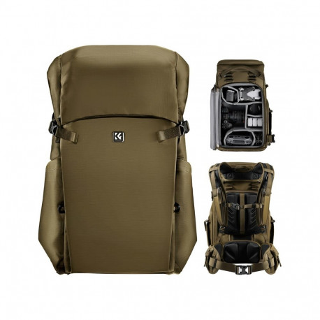 K&F Concept Star Wander 04 Camera Backpack 30 l - Khaki