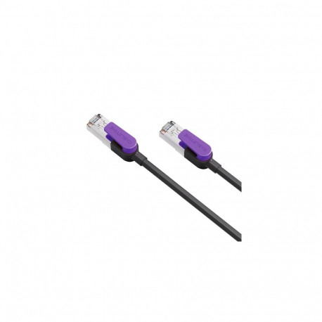 Cable Cat8 S/STP, 3m, black