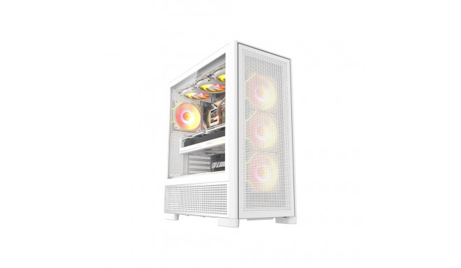 DarkFlash AIRNOVA computer case (white) + 3 fans