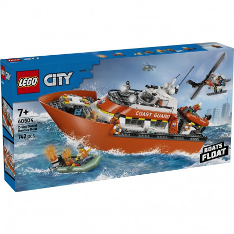 LEGO City Rannavalve päästepaat ja helikopter