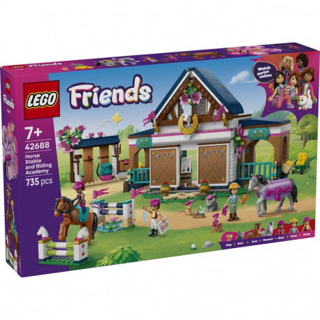 LEGO Friends Hobusetall ja ratsakool