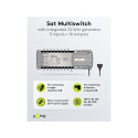 Goobay Sat Multiswitch 5 Inputs/16 Outputs