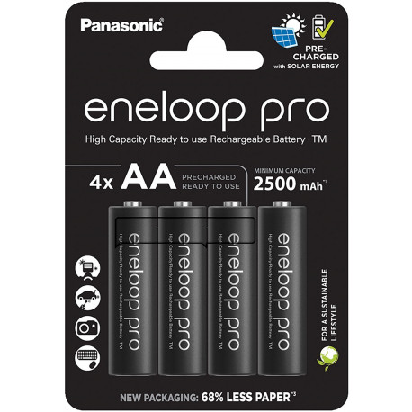 Panasonic eneloop aku Pro AA 2500 4BP