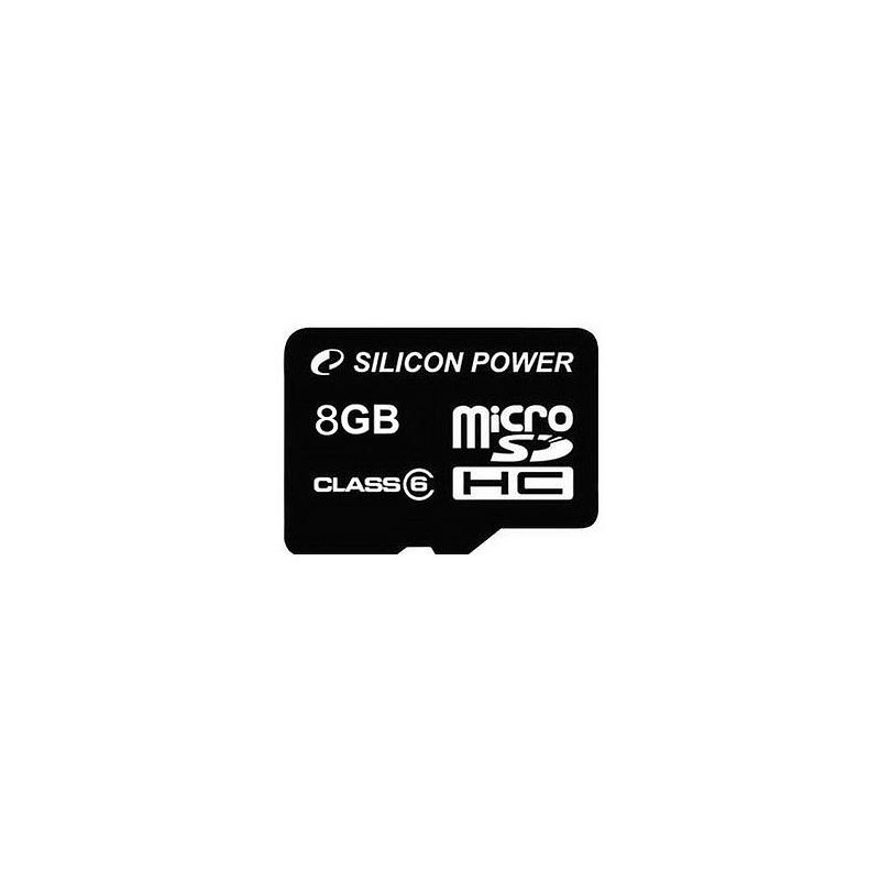 Silicon Power mälukaart microSDHC 8GB Class 6