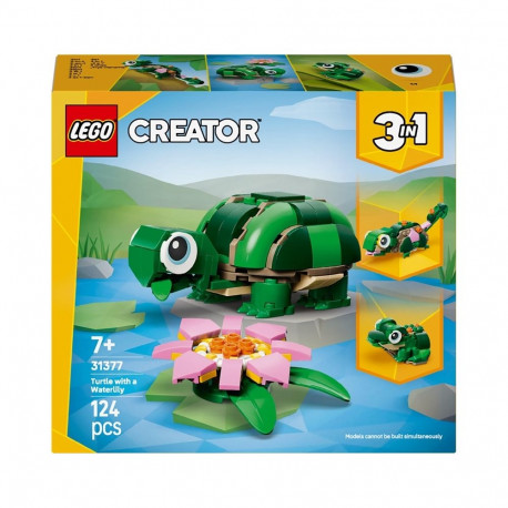 LEGO ehituskomplekt FLWR31377 kilpkonn vesiroosiga