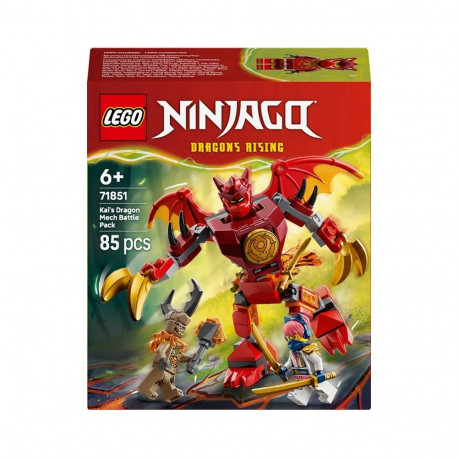 CONSTR LEGO KAI DRAGON BATTLE PACK 71851