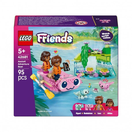 CONSTR LEGO AXOLOTL ADVENTURE BOAT 42681