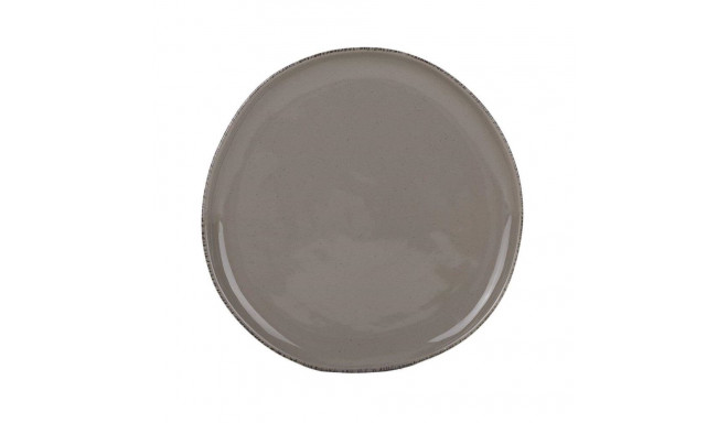 DINNER PLATE DARK BROWN 26.8CM