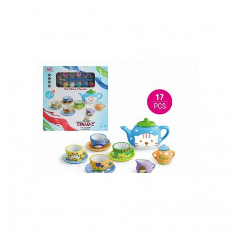 SET TOY PAINTING CERAMIC 17 PCS Q1053288