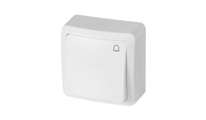 PUSH BELL SWITCH WHITE