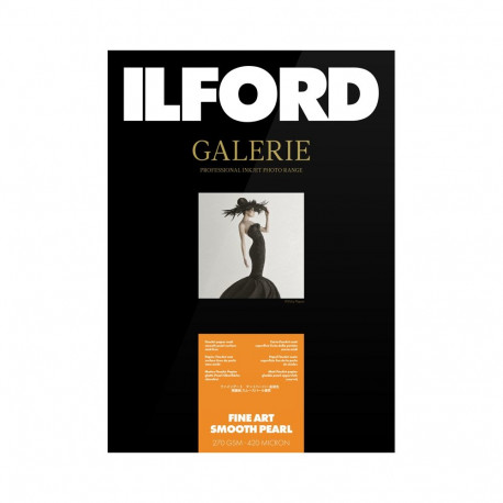 Ilford fotopaber Galerie FineArt Smooth pearl 270g 10x15cm 50 lehte