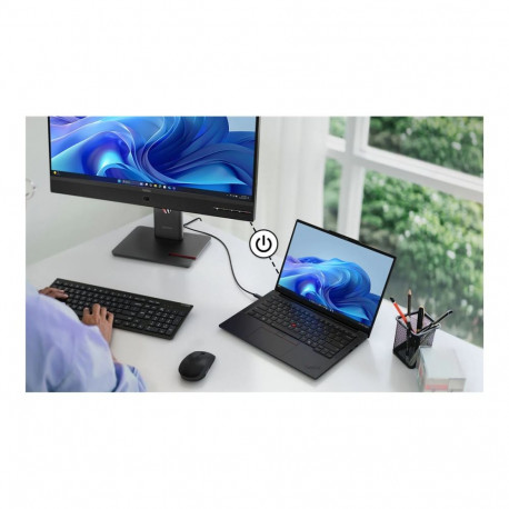 LENOVO ThinkVision T27QD-4v 27-tolline IPS QHD 16:9 120Hz 350cd/m2 4ms HDMI DP USB 3.2 G1 Type-C mon