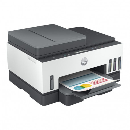 HP Smart Tank 750 A4 värviline kahe ribaga WiFi Ethernet prindi skaneeri kopeeri tindiprinter 15/9pp
