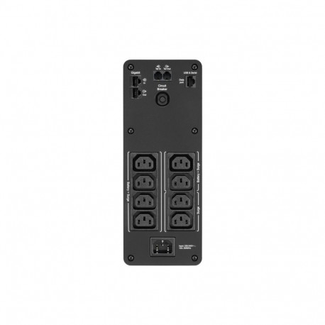 APC Back UPS Pro BR 1200VA Sinewave 8 Outlets AVR LCD interface