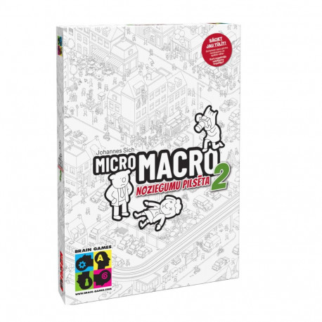 MicroMacro lauamäng Kuritööde linn 2 LV
