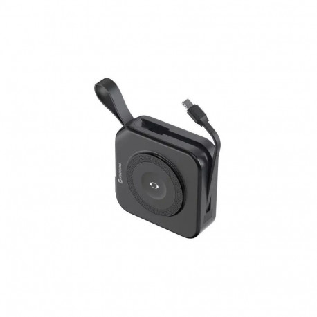 Swissten Power Bank ALL-IN-ONE PRO ar maināmiem uzgaļiem US / EU / UK Portatīvais akumulātors 20W 10