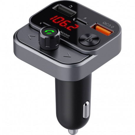 Swissten FM Transmitter 2xUSB-A / USB-C / 30W