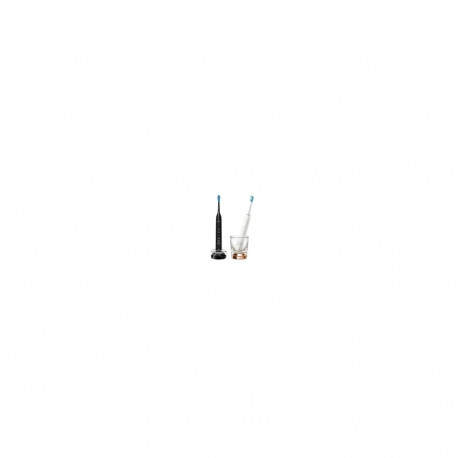 Philips Sonic toothbrush Sonicare DiamondClean 9000 2pcs. Black  White (Atv. boj. iepakojums)