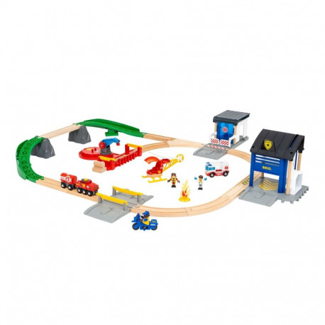 Brio päästemeeskonna rongikomplekt 36025