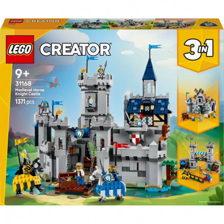 LEGO CREATOR 3 IN 1 31168 Medieval Horse Knight Castle
