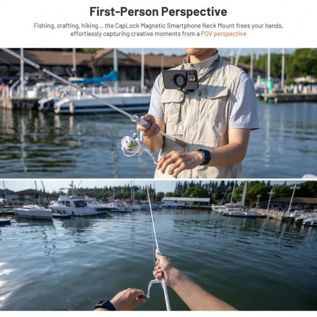 PGYTECH CapLockâ¢ Magnetic Smartphone Neck Mount Max