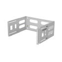 FOLDING BRACKET WALL-MOUNT 19" 4U 497X400/240 GREY LANBERG