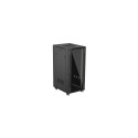 RACK CABINET 19" FREE-STANDING 27U/600X800 (FLAT PACK) WITH GLASS DOOR BLACK LANBERG