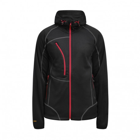 Jobman dressipluus 5152 must/punane M