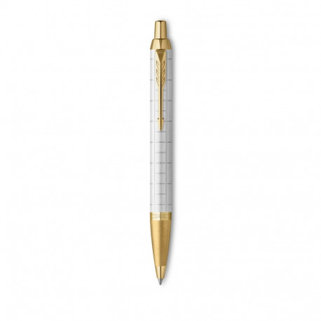 Parker IM Premium Pearl GT pastapliiats - 2143643 Komplekt koos kottiga