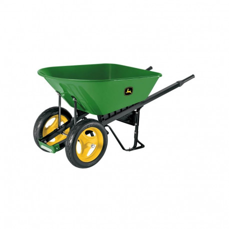 John Deere 120L professionaalne kaherattaline käru paksust metallist vanniga (3tk)