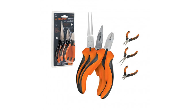 Mini pliers set 3 pcs Truper®