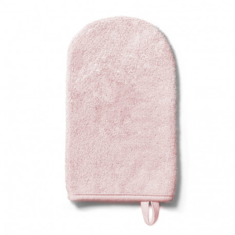 Babyono bamboo baby wash mitt pink NATURAL BAMBOO 347/10