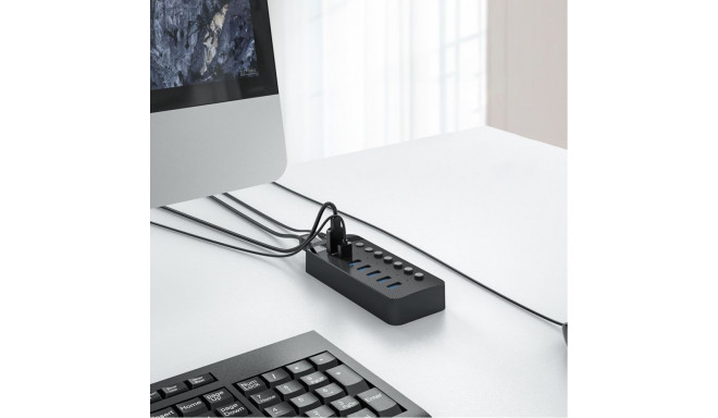 Orico Black \ 10 ports