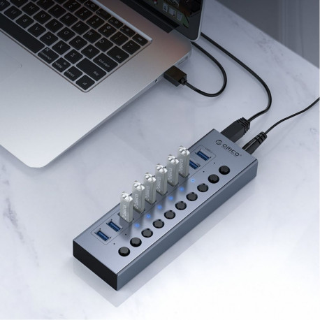 Orico Gray \ 10 ports