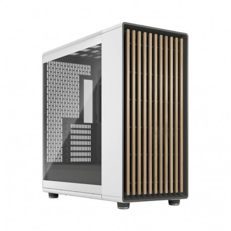 Fractal Design Computer Case | North XL | Chalk White TG Clear | ATX | Power supply included No