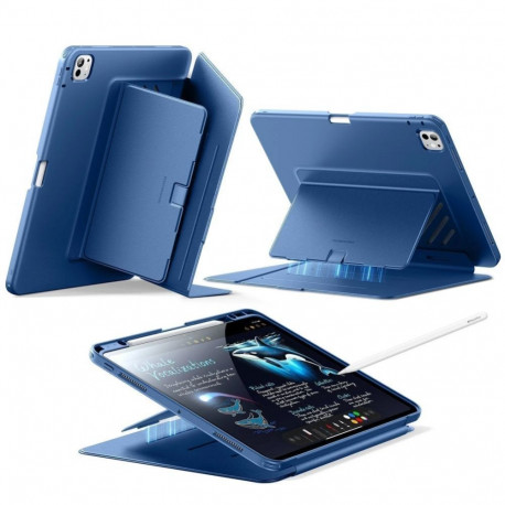 ESR ESR Flip Hybrid Case for iPad Pro 13 7 / 8 / 2024-2025 - Navy Blue