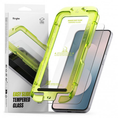 Ringke Ringke Easy Slide Tempered Glass 2-Pack for Samsung Galaxy S25 FE