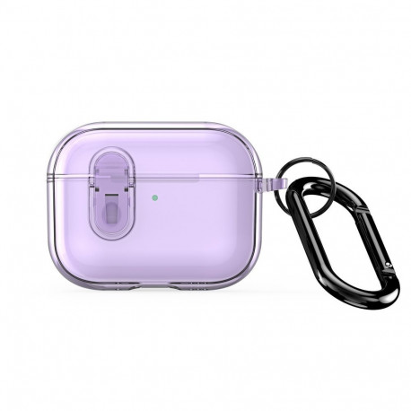 Dux Ducis Apple AirPods Pro 3 PECL Series PC+TPU Cover with Hook Purple