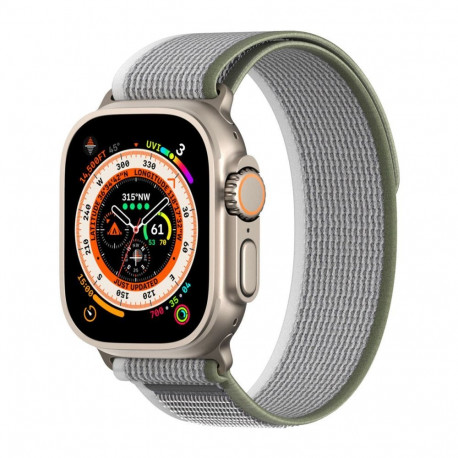 Dux Ducis Sport Velcro Strap for Apple Watch 38/40/41/42MM Green