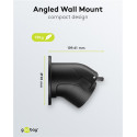 Goobay charging cable angled wall mount Type 2