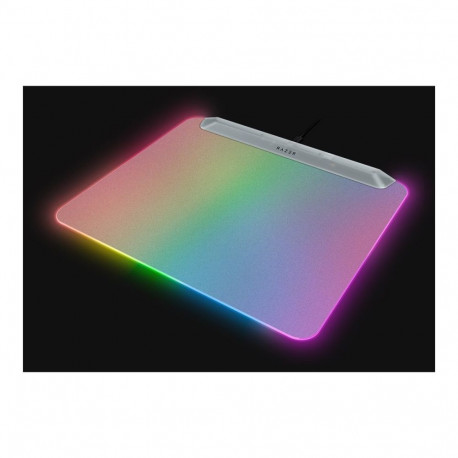 Razer RGB mängur hiirematt Firefly V2 Pro Phantom White Edition