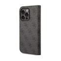 GUESS Book Case Apple iPhone 14 Pro Max kumm/silikoon must