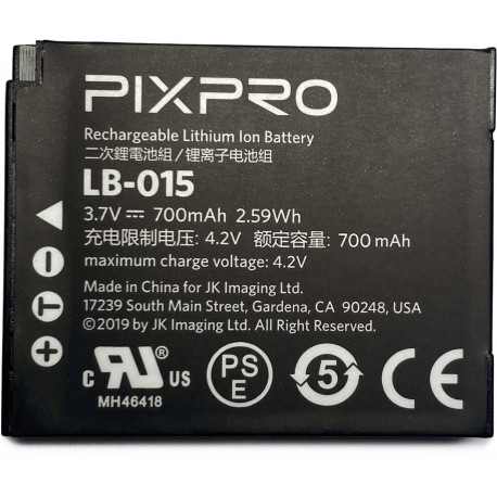 Kodak battery Pixpro LB-015 700mAh (WPZ2)