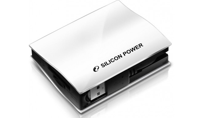 Silicon Power kaardilugeja All-in-One USB 2.0, valge