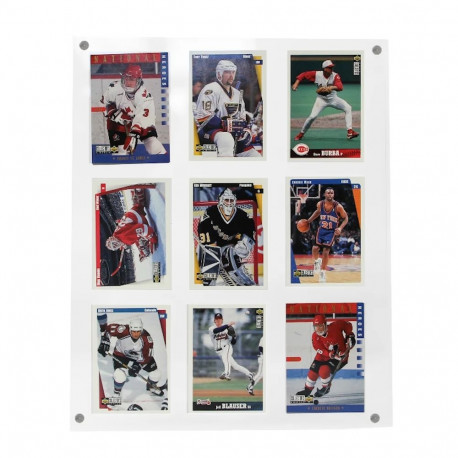 SAFE Akrüülist esitlusraam hobikaartidele 3x3