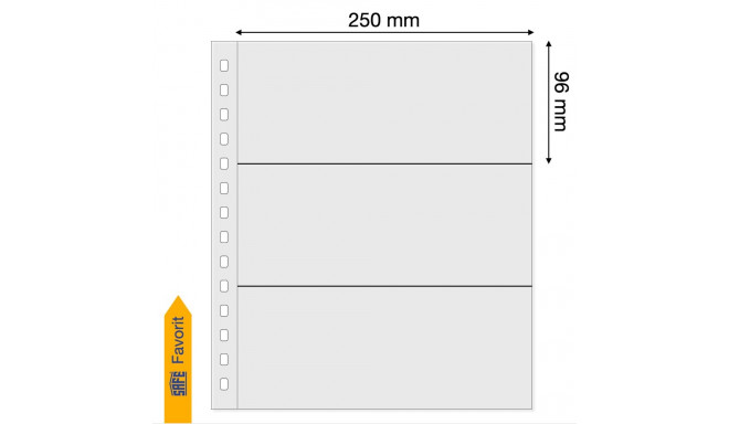 SAFE Garant vaheleht 3-riba - must