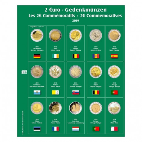 SAFE Premium mündialbum 2€ lisalehed - 23