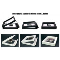 SAFE 3D esitlusraam 100×100 - must
